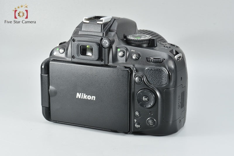 Nikon D5200 Black 24.1 MP DSLR 18-55 VR Lens
