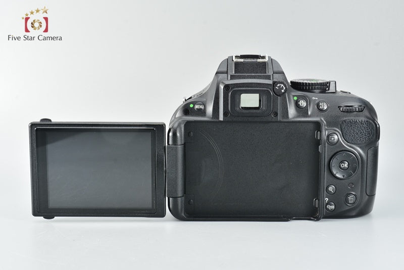 Nikon D5200 Black 24.1 MP DSLR 18-55 VR Lens