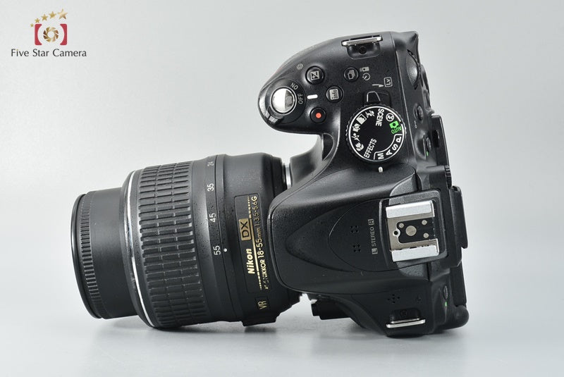 Nikon D5200 Black 24.1 MP DSLR 18-55 VR Lens