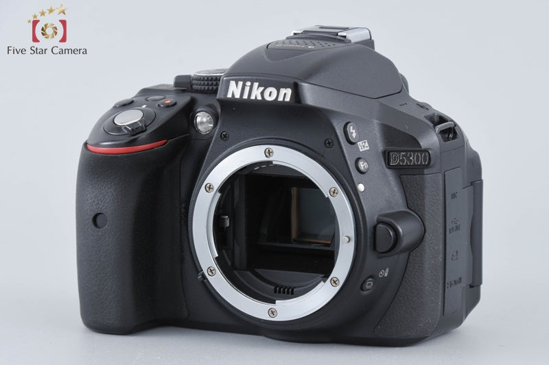 Nikon D5300 Black 24.2 MP DSLR Camera Body