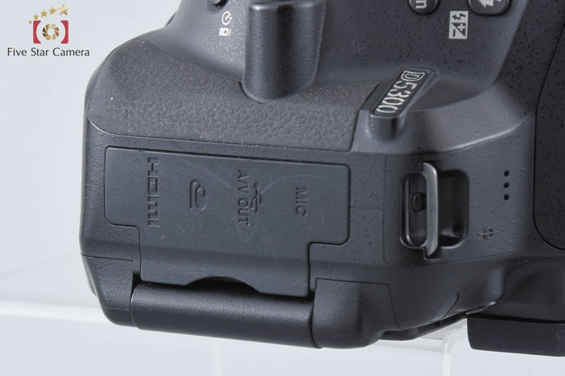 Nikon D5300 Black 24.2 MP DSLR Camera Body