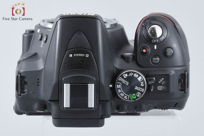 Nikon D5300 Black 24.2 MP DSLR Camera Body