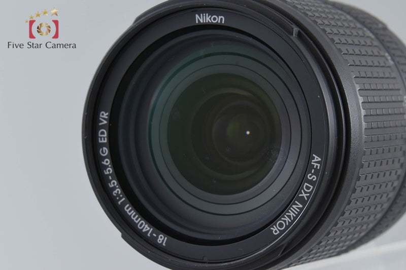 "Count 2,093" Nikon D5300 Black 24.2 MP DSLR Camera 18-140 VR Lens w/ Box