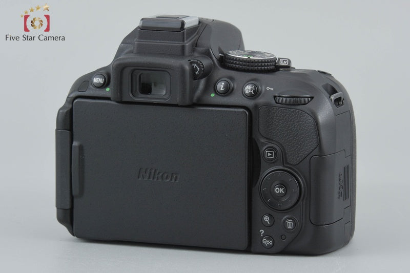 Nikon D5300 Black 24.2 MP DSLR Camera 18-55 VR II Lens