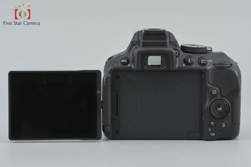 Nikon D5300 Black 24.2 MP DSLR Camera 18-55 VR II Lens