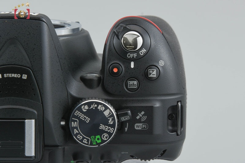 Nikon D5300 Black 24.2 MP DSLR Camera 18-55 VR II Lens