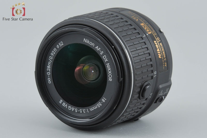 Nikon D5300 Black 24.2 MP DSLR Camera 18-55 VR II Lens