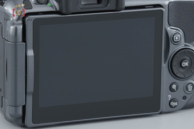 "Count 336" Nikon D5300 Gray 24.2 MP DSLR Camera AF-S DX 18-105 G ED VR Lens