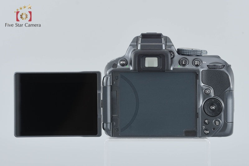 "Count 336" Nikon D5300 Gray 24.2 MP DSLR Camera AF-S DX 18-105 G ED VR Lens