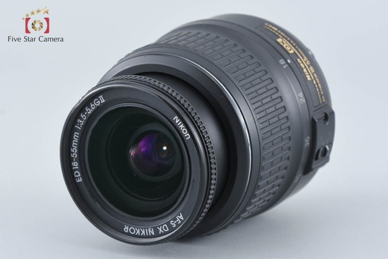 Nikon D5500 Black 24.2 MP DSLR + AF-S DX NIKKOR 18-55mm f/3.5-5.6 G II ED