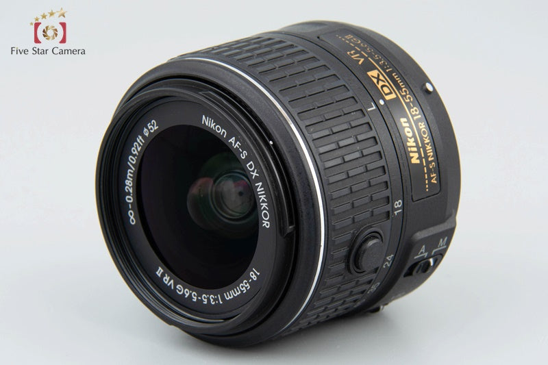 "Shutter count 2,451" Nikon D5500 Black 24.2MP DSLR Camera 18-55 VR II Lens