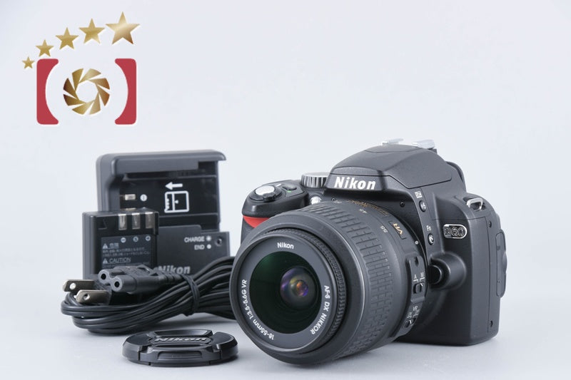Nikon D60 10.2 MP Digital SLR Camera 18-55 Lens