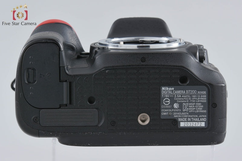 Nikon D7200 24.2 MP Digital SLR Camera Body