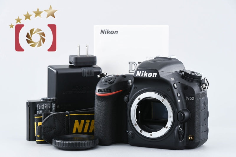 Nikon D750 24.3 MP Full Frame Digital SLR Camera Body