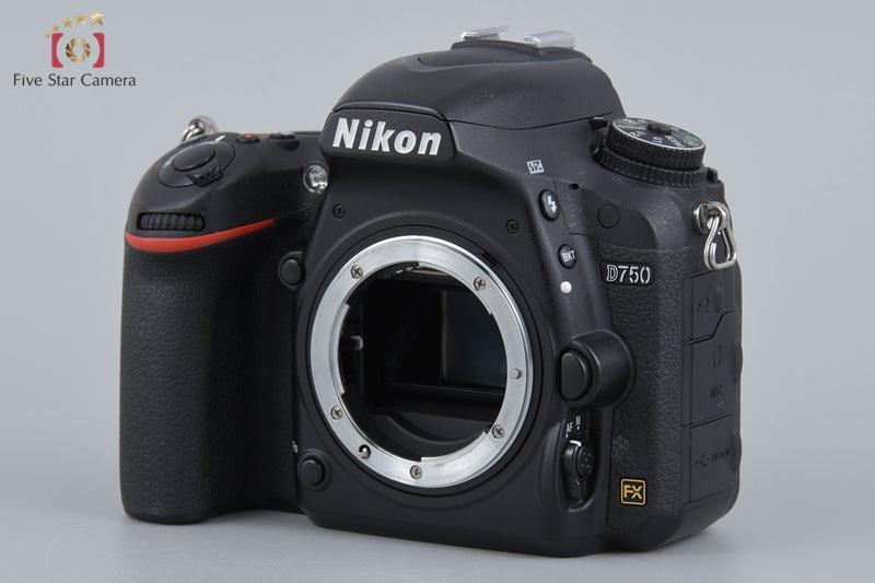 Very Good!! Nikon D750 24.3 MP Full Frame Digital SLR Camera Body