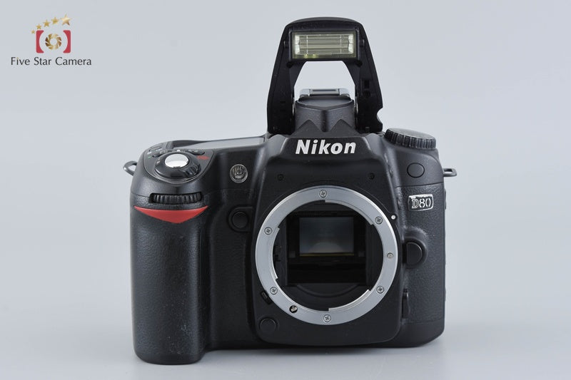 "Count 5,468" Nikon D80 10.2 MP DSLR + AF-S DX NIKKOR 18-70mm f/3.5-4.5 G ED