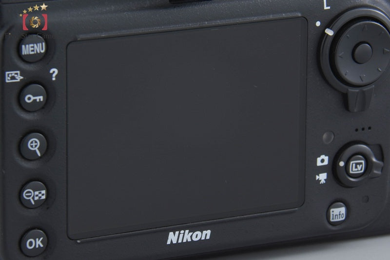 Nikon D800 36.3 MP Full Frame Digital SLR Camera Body