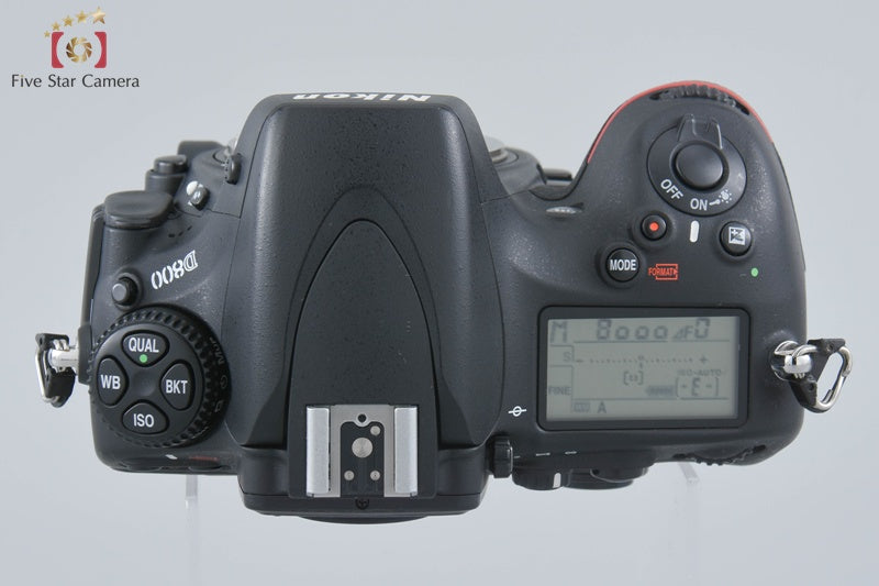 Nikon D800 36.3 MP Full Frame Digital SLR Camera Body