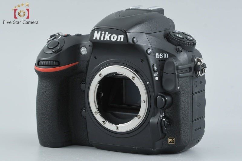 Nikon D810 36.3 MP Full Frame Digital SLR Camera Body