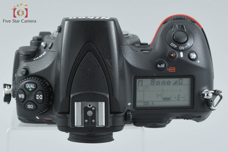 Nikon D810 36.3 MP Full Frame Digital SLR Camera Body