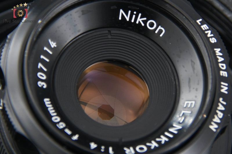 Near Mint!! Nikon EL NIKKOR 50mm f/4 from Japan