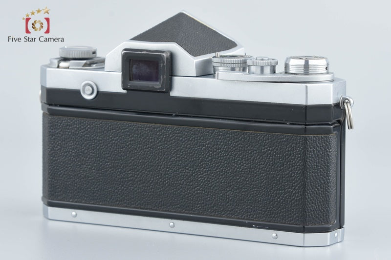 Nikon F Eye Level Silver Early Model 35mm SLR Film Camera Body