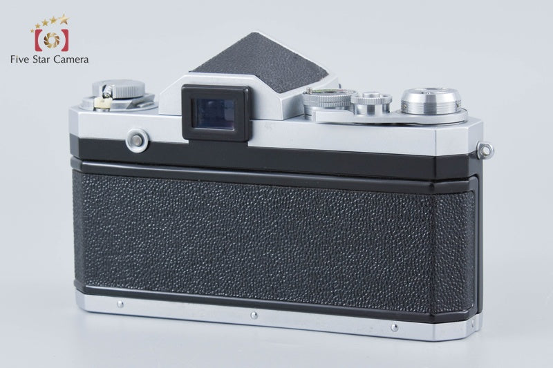 Nikon F Eye Level Silver Early Model 35mm SLR Film Camera Body