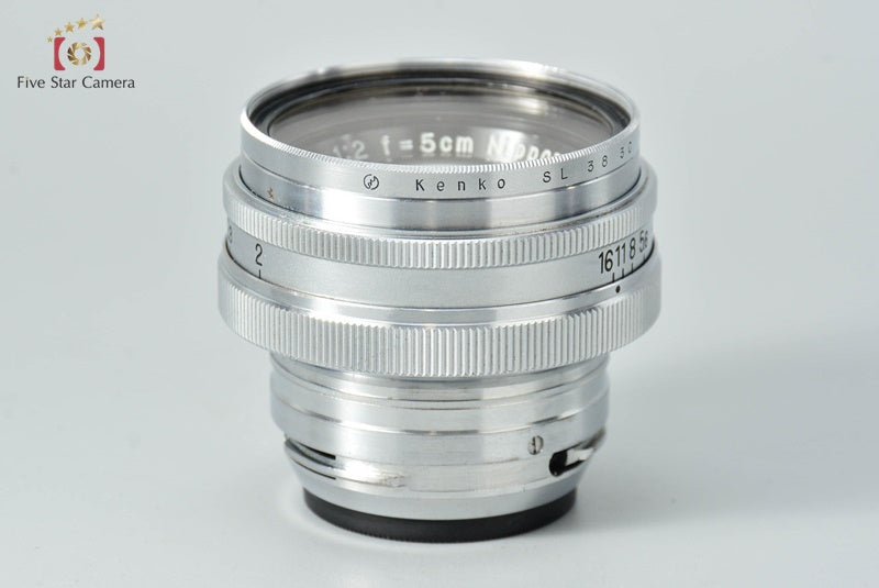 Nikon NIKKOR-H.C 50mm f/2 Silver S Mount
