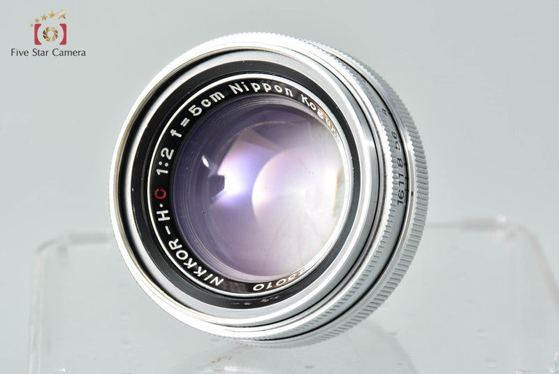 Nikon NIKKOR-H.C 50mm f/2 Silver S Mount