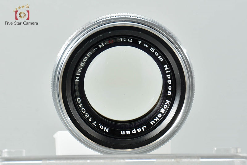 Nikon NIKKOR-H.C 50mm f/2 Silver S Mount