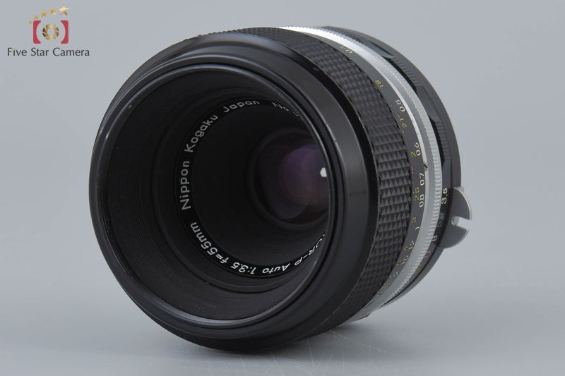 Nikon Micro NIKKOR-P Auto 55mm f/3.5 Non Ai Lens