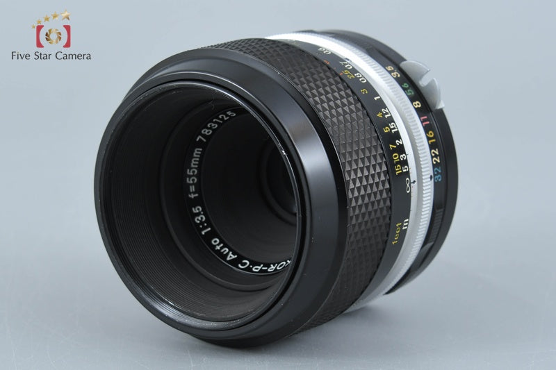 Nikon Micro NIKKOR-P.C Auto 55mm f/3.5 Non Ai Lens