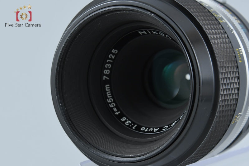 Nikon Micro NIKKOR-P.C Auto 55mm f/3.5 Non Ai Lens
