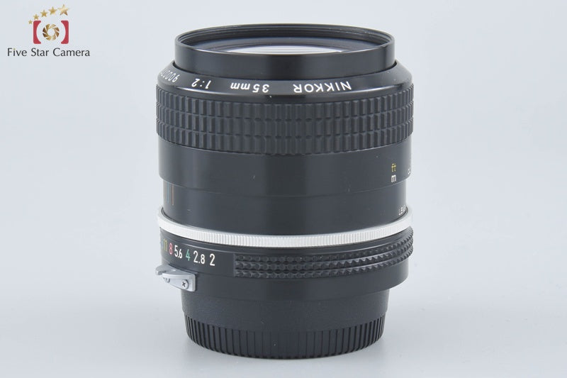 Nikon New NIKKOR 35mm f/2 Non Ai Lens