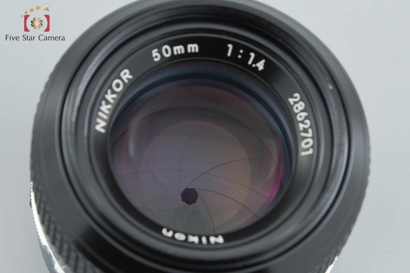 Nikon New NIKKOR 50mm f/1.4 Non Ai Lens