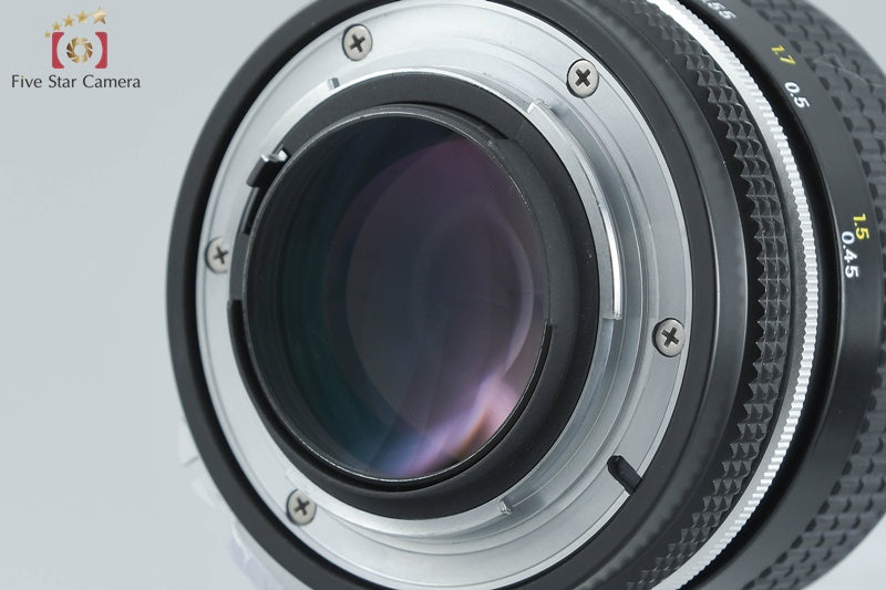 Nikon New NIKKOR 50mm f/1.4 Non Ai Lens