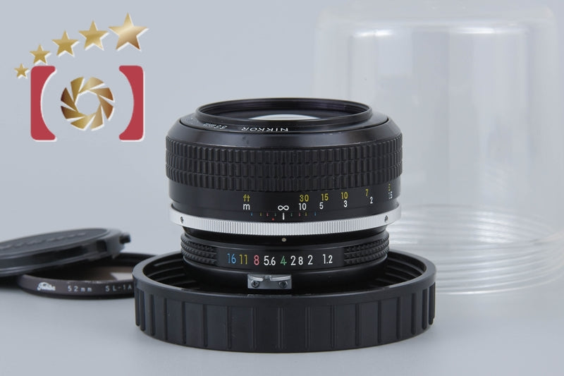 Very Good!! Nikon New NIKKOR 55mm f/1.2 Non Ai Lens