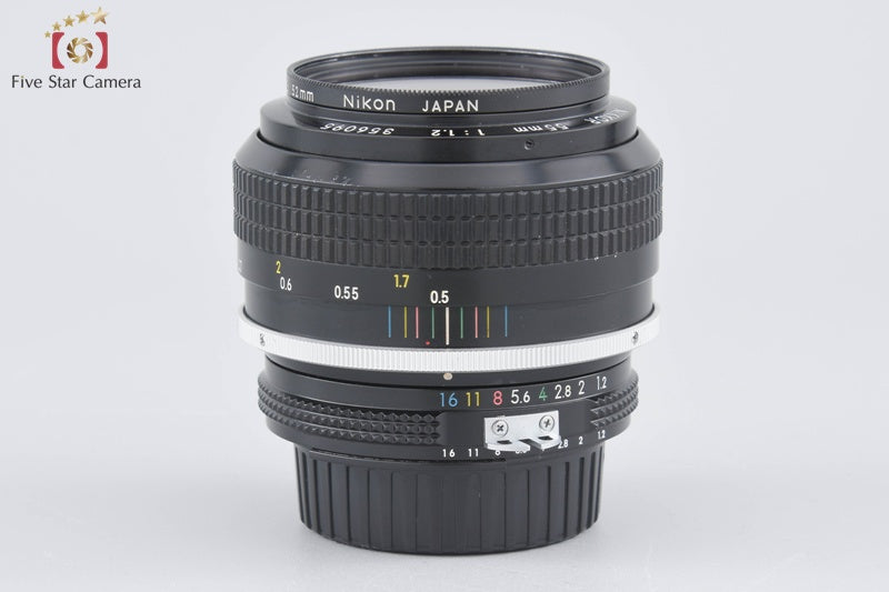Nikon New NIKKOR 55mm f/1.2 Ai Converted