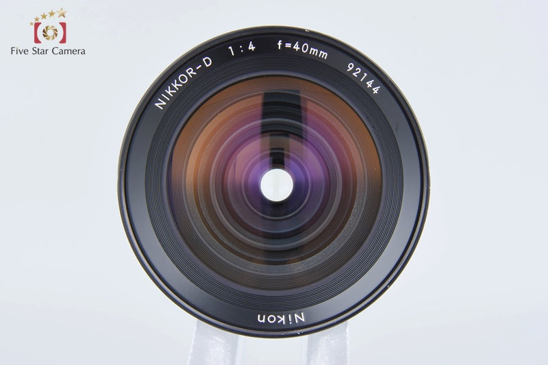 Nikon NIKKOR-D 40mm f/4 for Zenza Bronica S2 S2A EC EC-TL