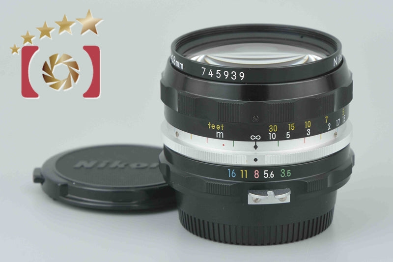 Near Mint!! Nikon NIKKOR-H Auto 28mm f/3.5 Non Ai Lens