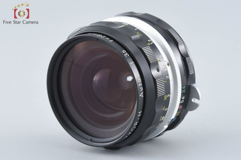 Nikon NIKKOR-H Auto 28mm f/3.5 Non Ai Lens