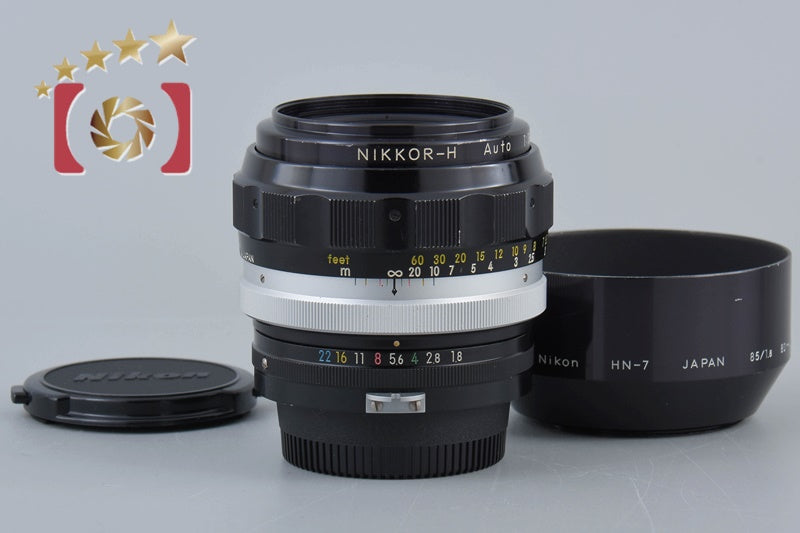 Nikon NIKKOR-H Auto 85mm f/1.8 Non Ai Lens