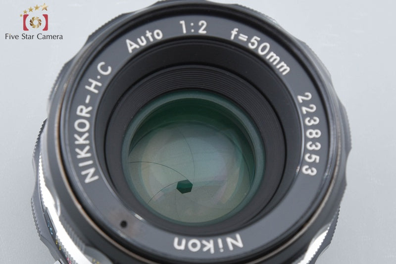 Nikon NIKKOR-H.C Auto 50mm f/2 Non Ai Lens