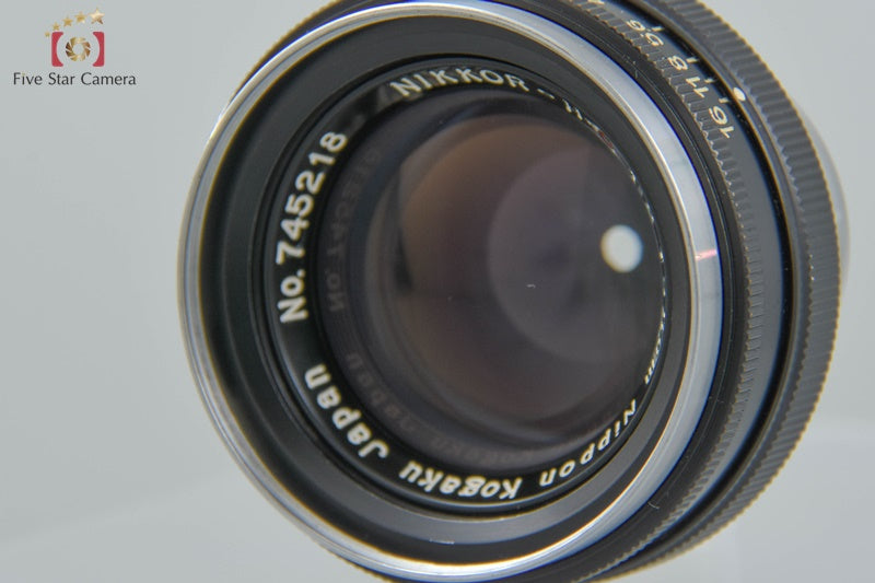 Nikon NIKKOR-H.C 50mm f/2 for Nikon S Mount