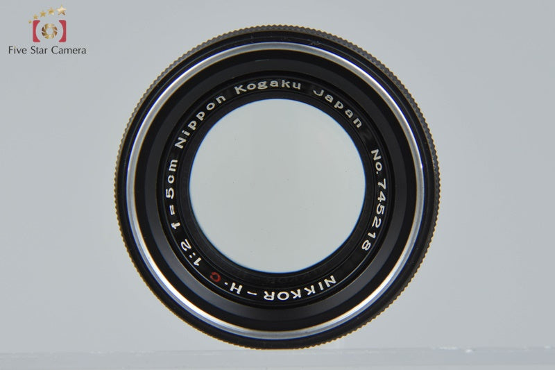 Nikon NIKKOR-H.C 50mm f/2 for Nikon S Mount