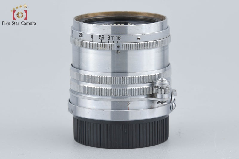 Nikon NIKKOR-H.C 50mm f/2 L39 LTM Leica Thread Mount Lens