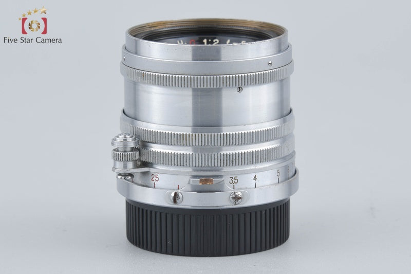 Nikon NIKKOR-H.C 50mm f/2 L39 LTM Leica Thread Mount Lens