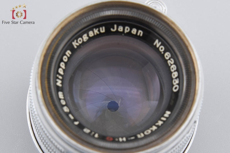 Nikon NIKKOR-H.C 50mm f/2 L39 LTM Leica Thread Mount Lens