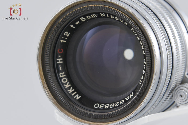 Nikon NIKKOR-H.C 50mm f/2 L39 LTM Leica Thread Mount Lens