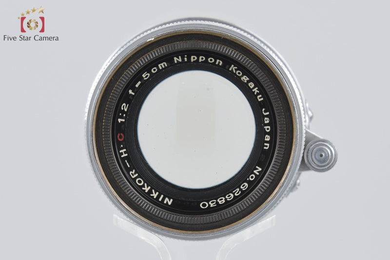 Nikon NIKKOR-H.C 50mm f/2 L39 LTM Leica Thread Mount Lens